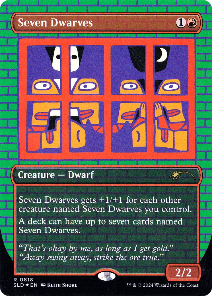 2025 Magic: The Gathering Secret Lair Drop 2025 Magic: The Gathering Secret Lair Drop #818 trading card