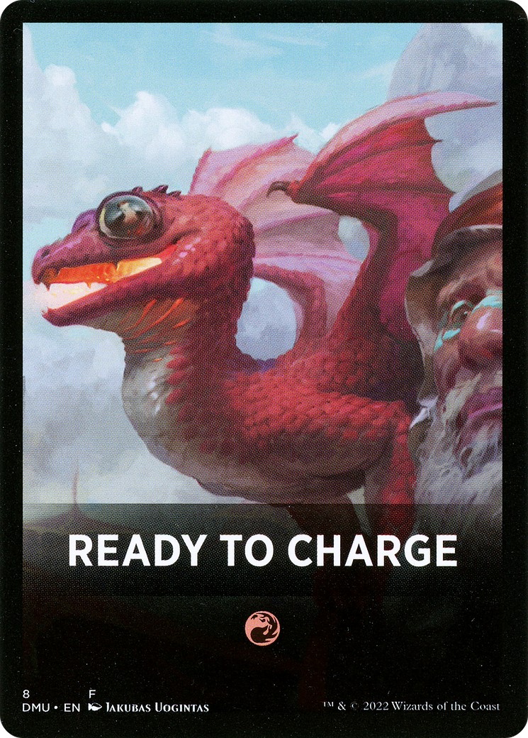 2022 Magic: The Gathering Dominaria United Jumpstart Front Cards Ready to Charge #8 trading card