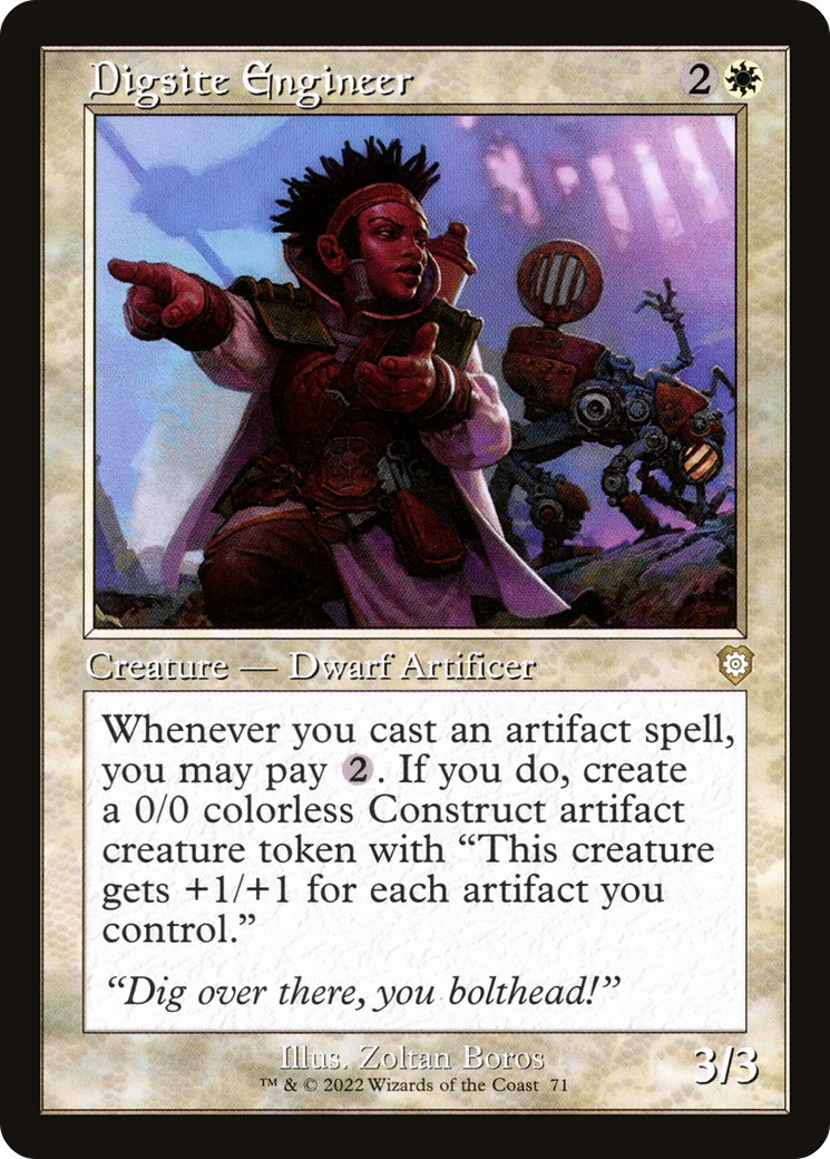 2022 Magic: The Gathering The Brothers' War 2022 Magic: The Gathering The Brothers' War #71 trading card