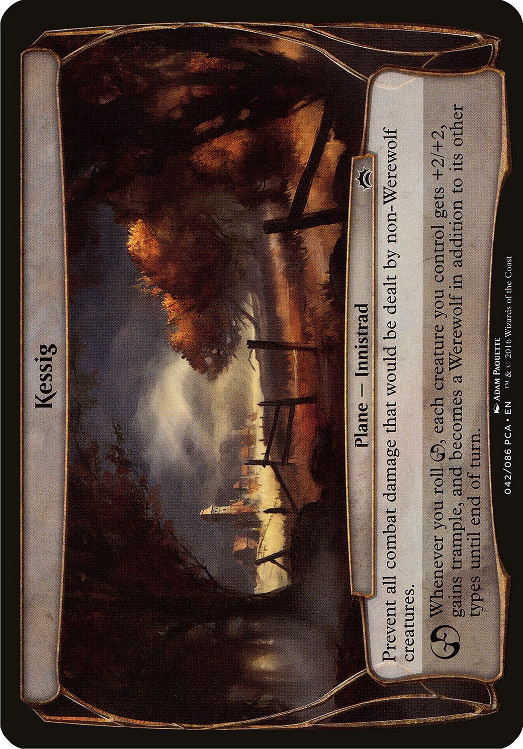 2016 Magic: The Gathering Planechase Anthology Planes 2016 Magic: The Gathering Planechase Anthology Planes #42 trading card