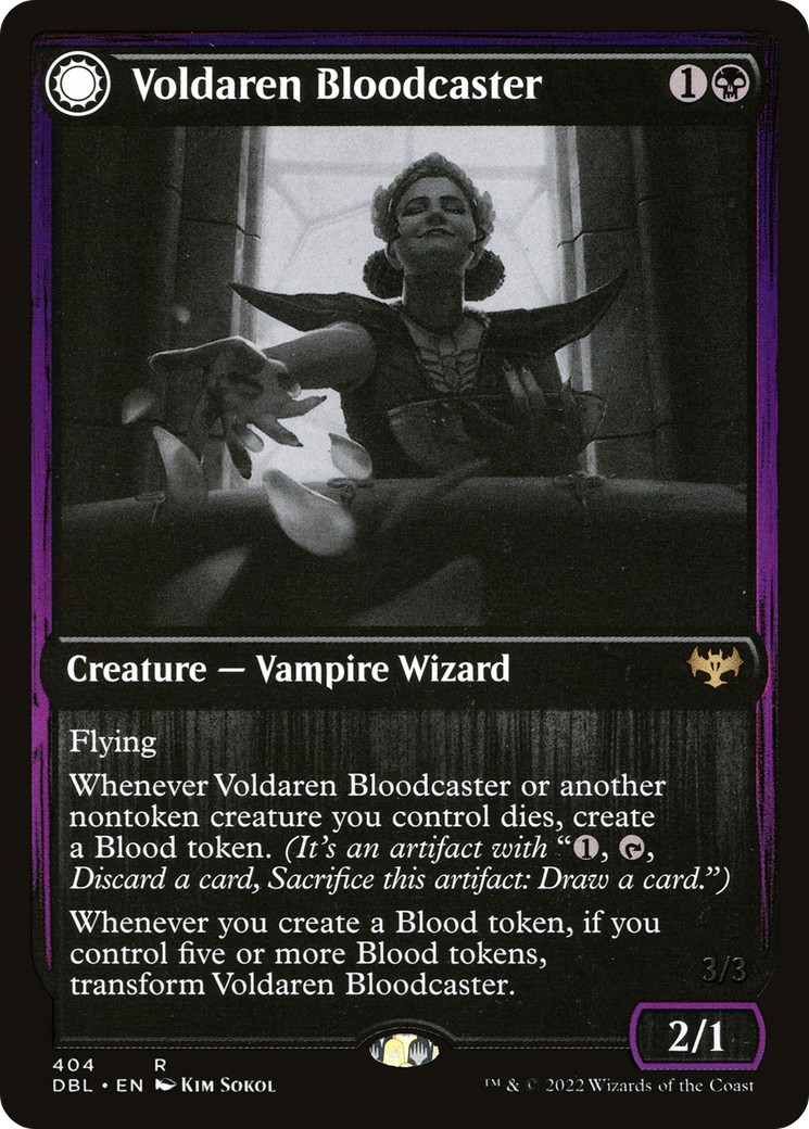 Voldaren Bloodcaster // Bloodbat Summoner - Image 1
