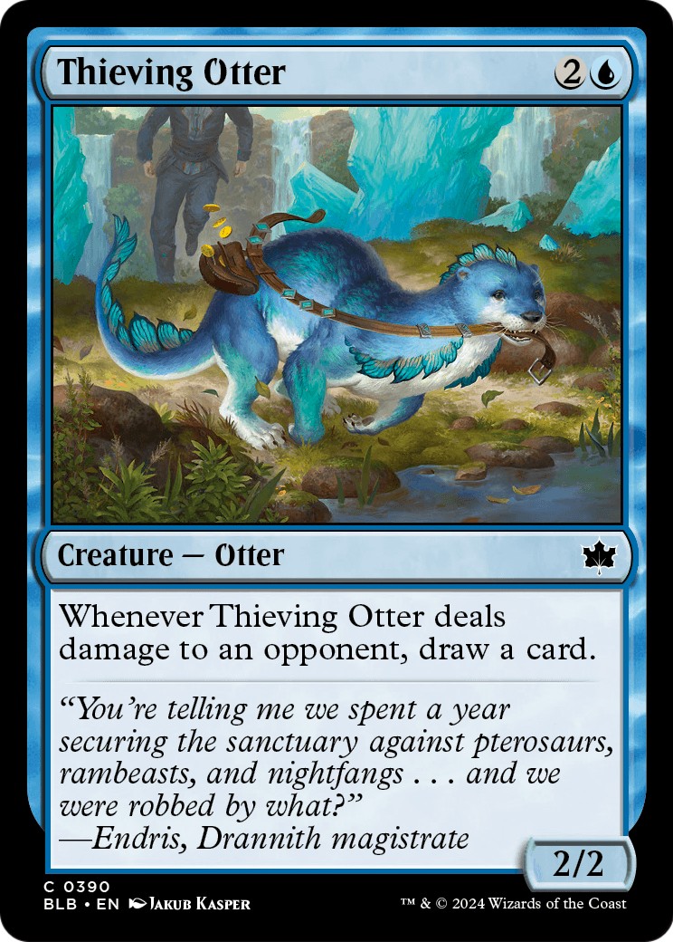 2024 Magic: The Gathering Bloomburrow 2024 Magic: The Gathering Bloomburrow #390 trading card