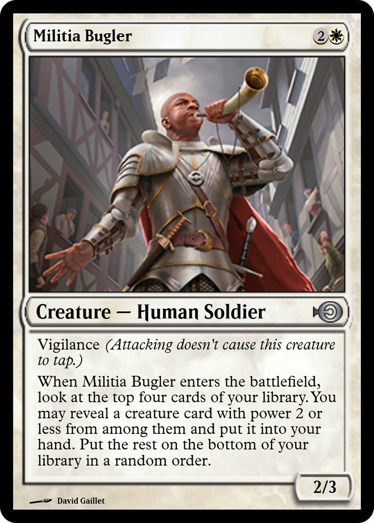 Militia Bugler - Image 1