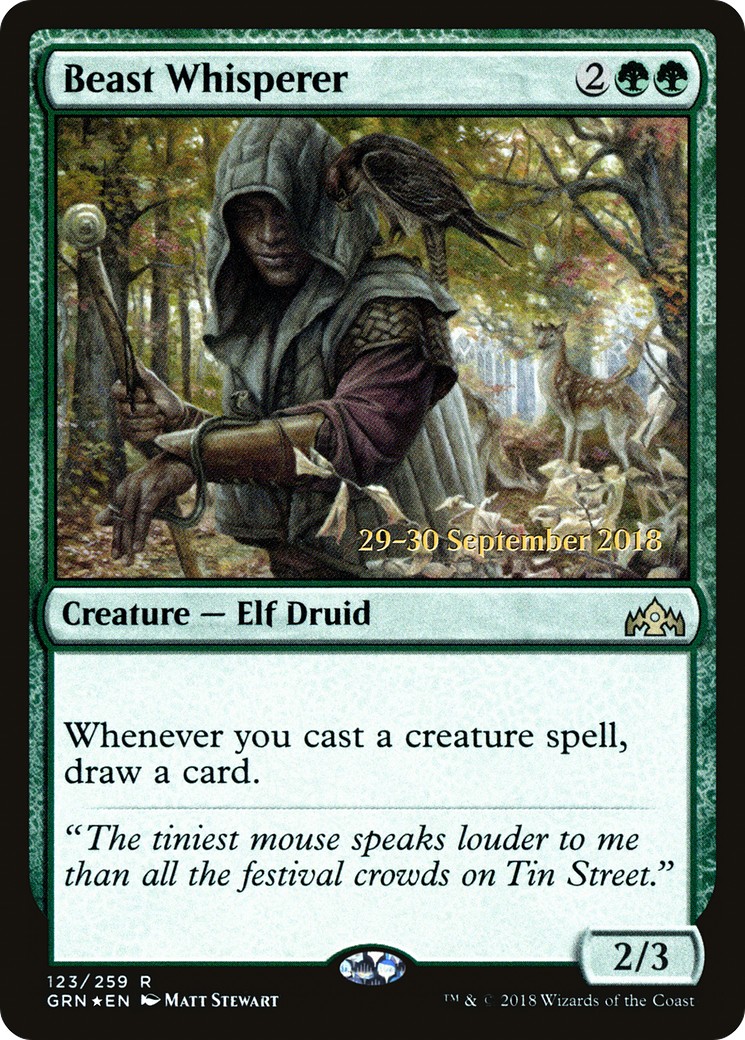 2018 Magic: The Gathering Guilds of Ravnica Promos 2018 Magic: The Gathering Guilds of Ravnica Promos #123s trading card