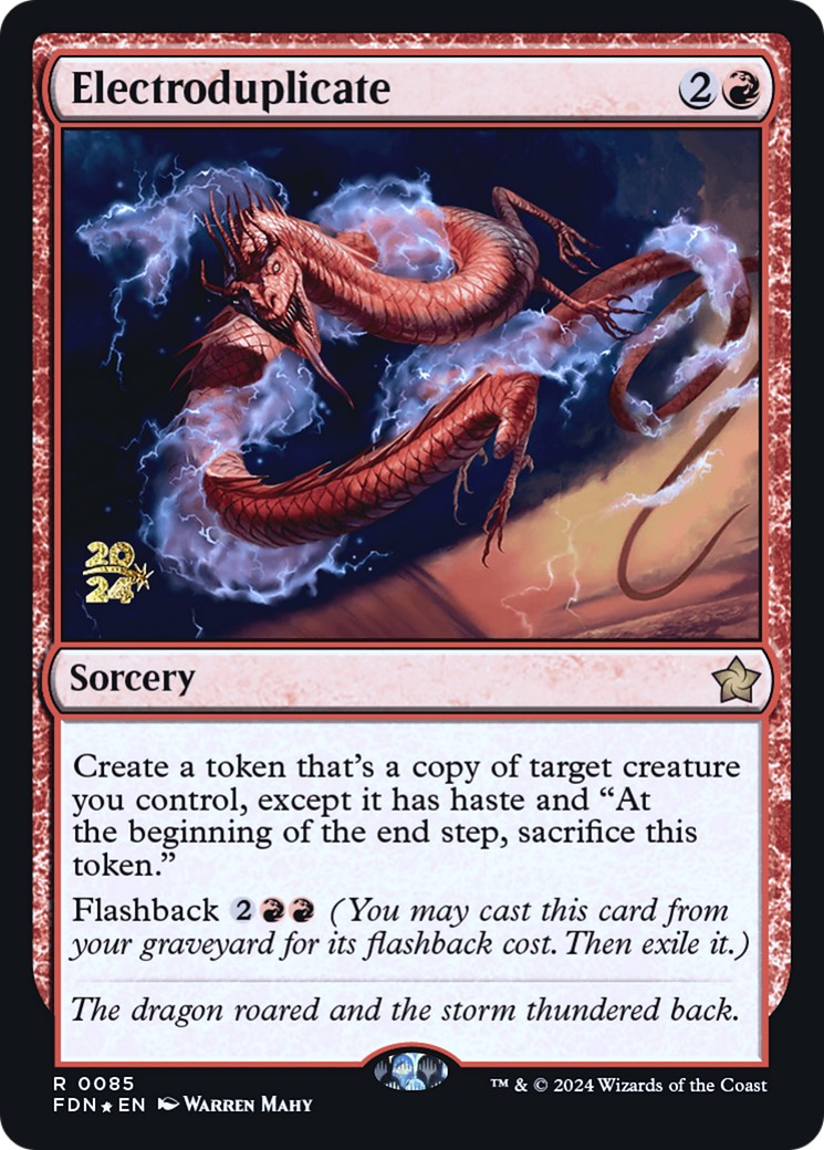 2024 Magic: The Gathering Foundations Promos 2024 Magic: The Gathering Foundations Promos #85s trading card