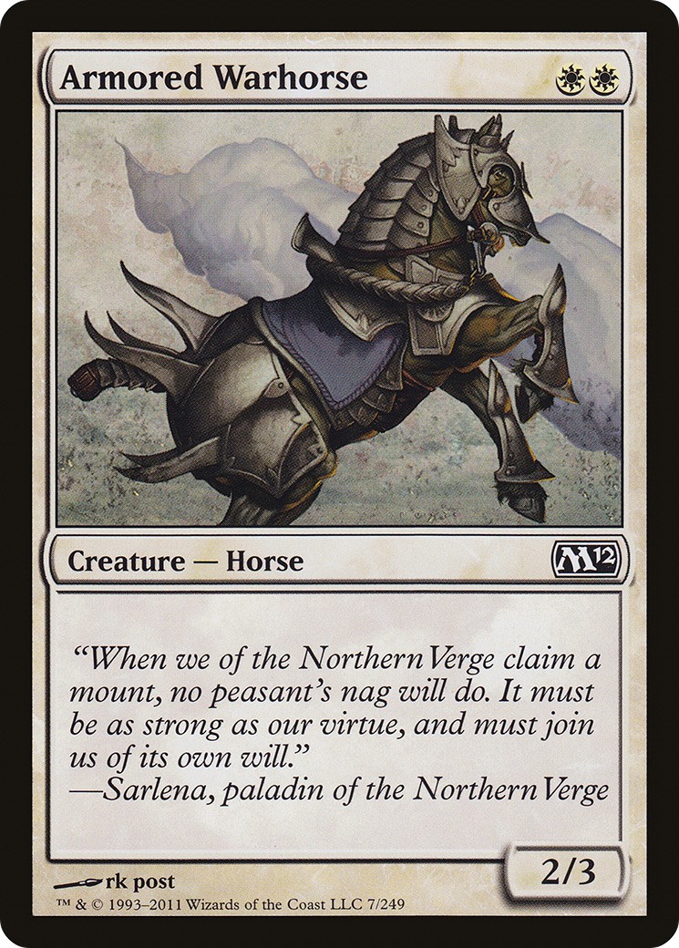 Armored Warhorse - Image 1