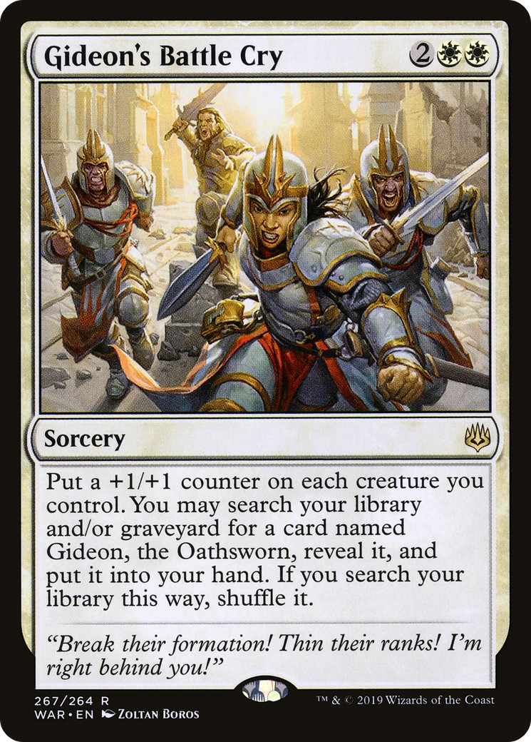 Gideon's Battle Cry - Image 1