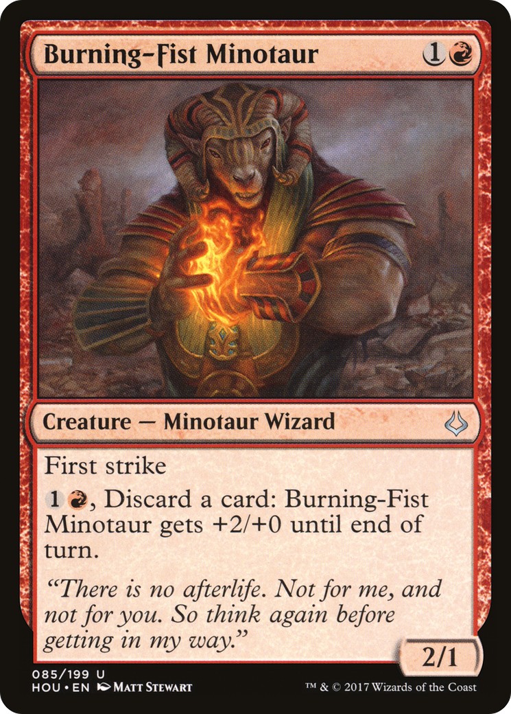 Burning-Fist Minotaur - Image 1