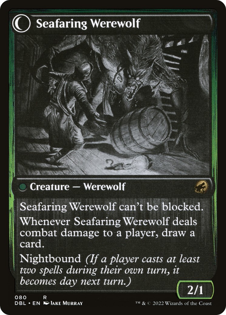 Suspicious Stowaway // Seafaring Werewolf thumbnail 2
