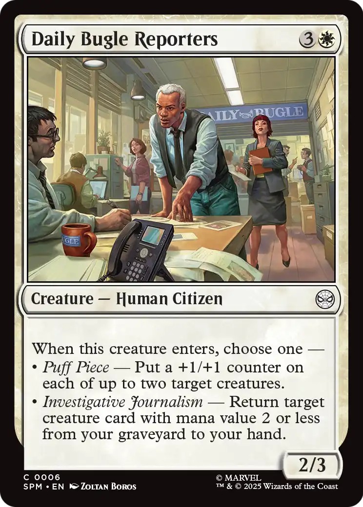 Daily Bugle Reporters - Image 1