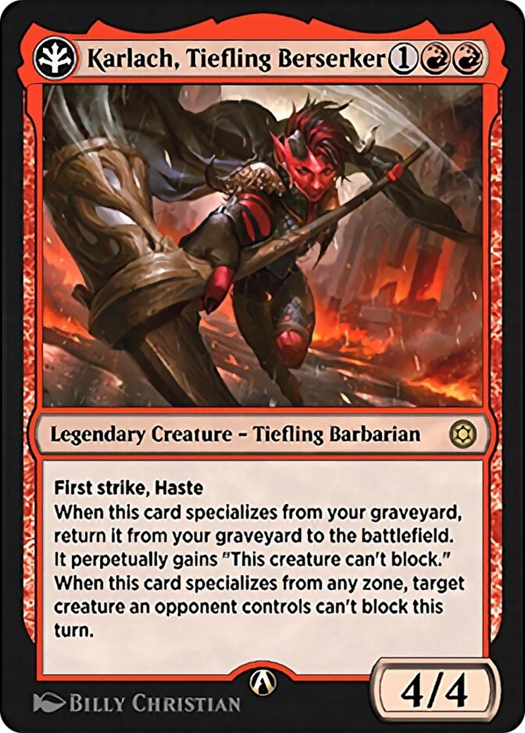 Karlach, Tiefling Berserker - Image 1