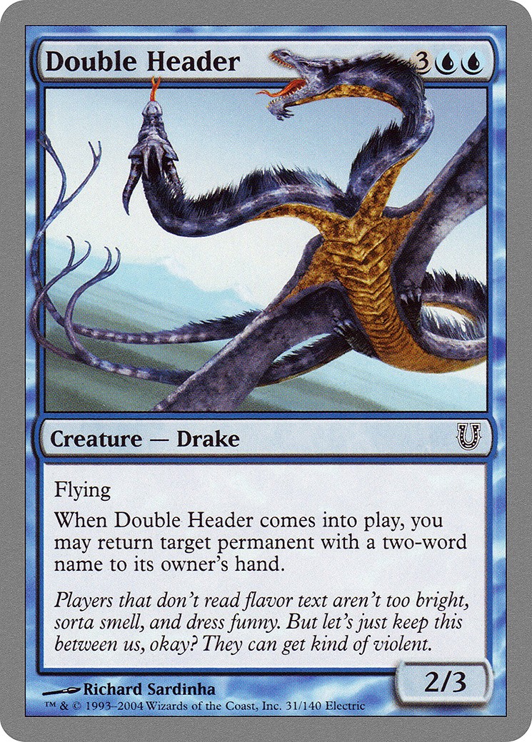 Double Header - Image 1