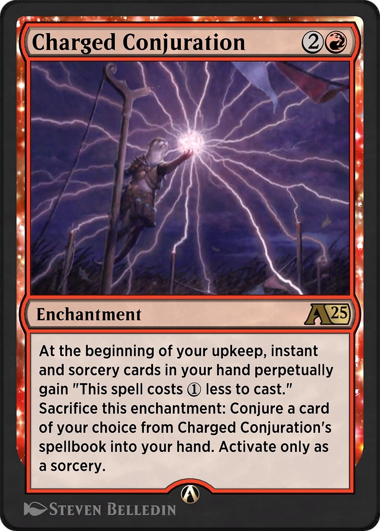 2024 Magic: The Gathering Alchemy: Bloomburrow Charged Conjuration #14 trading card