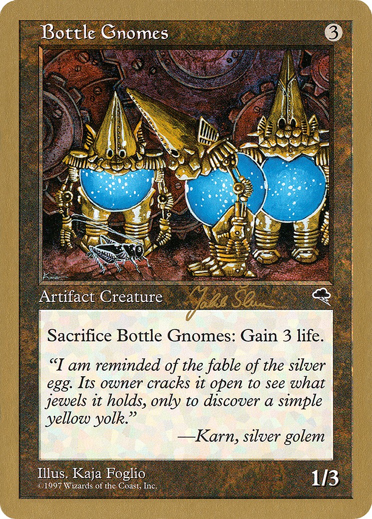 1999 Magic: The Gathering World Championship Decks 1999 Magic: The Gathering World Championship Decks #js278 trading card