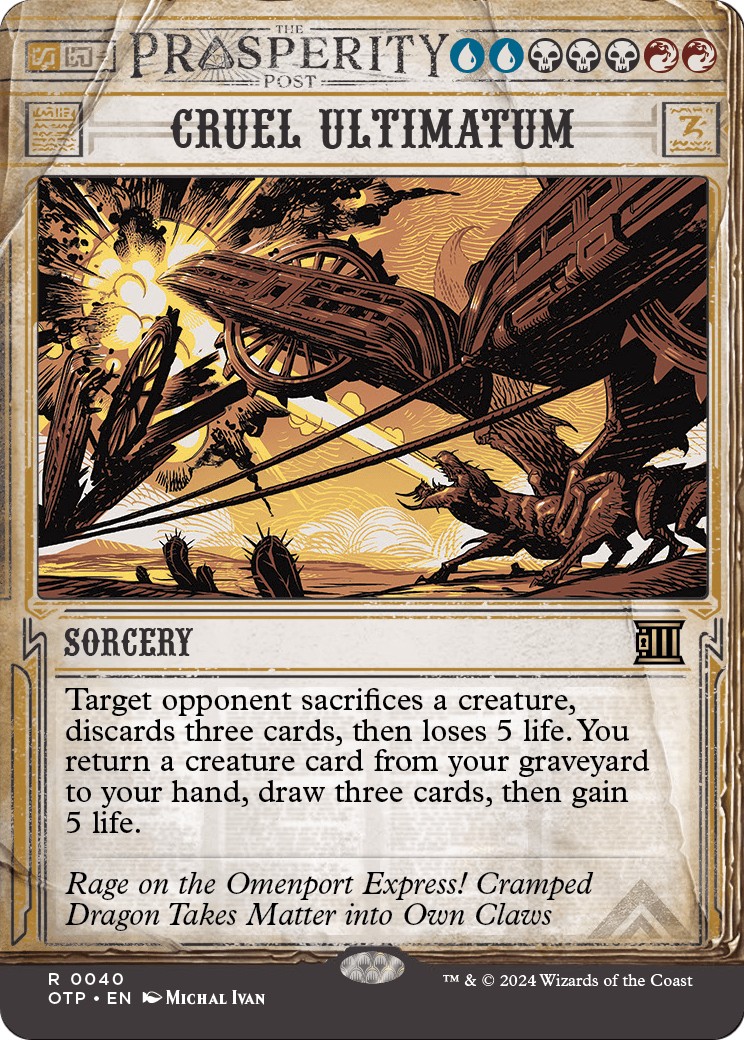 Cruel Ultimatum - Image 1