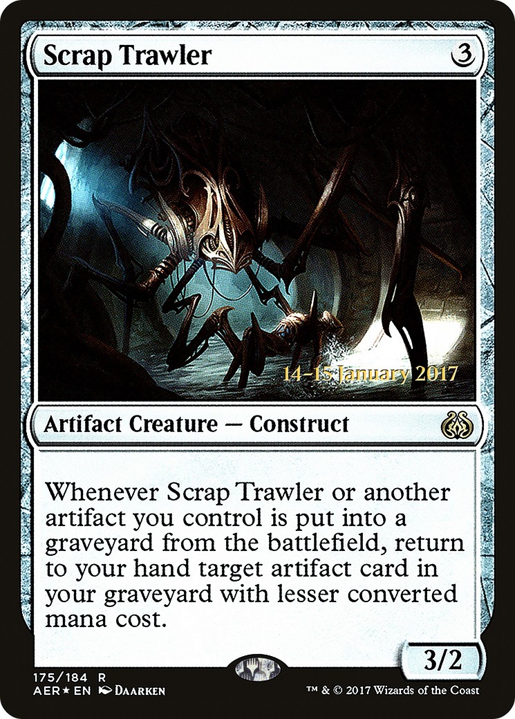 2017 Magic: The Gathering Aether Revolt Promos 2017 Magic: The Gathering Aether Revolt Promos #175s trading card