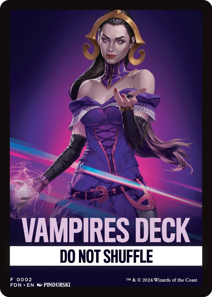 2024 Magic: The Gathering Foundations Front Cards Vampires #2 trading card