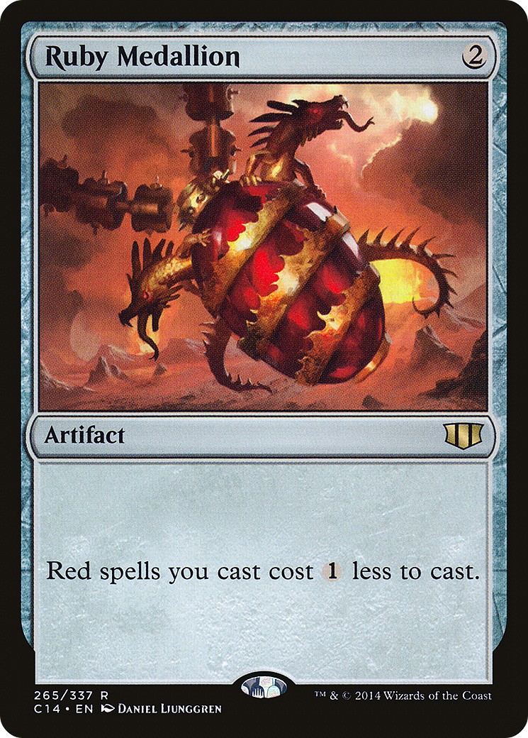 Ruby Medallion - Image 1