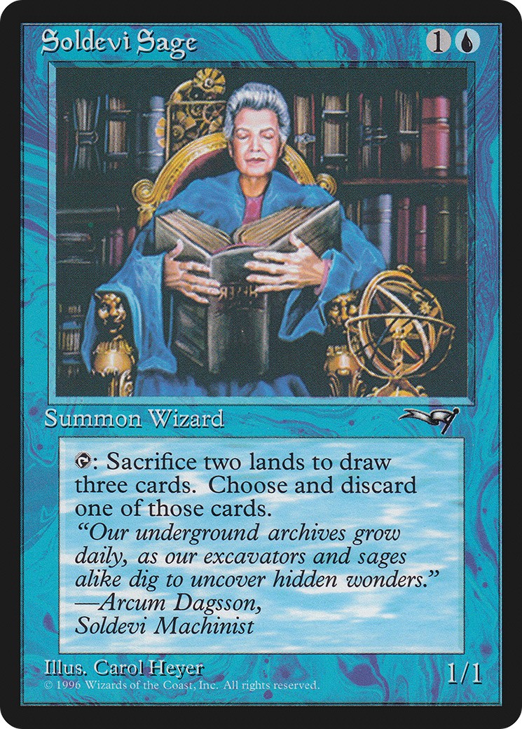 1996 Magic: The Gathering Alliances 1996 Magic: The Gathering Alliances #34b trading card