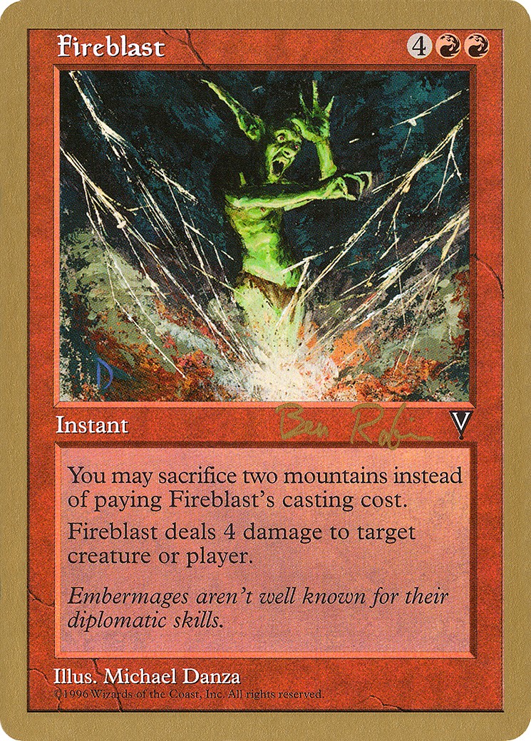 1998 Magic: The Gathering World Championship Decks 1998 Magic: The Gathering World Championship Decks #br79 trading card