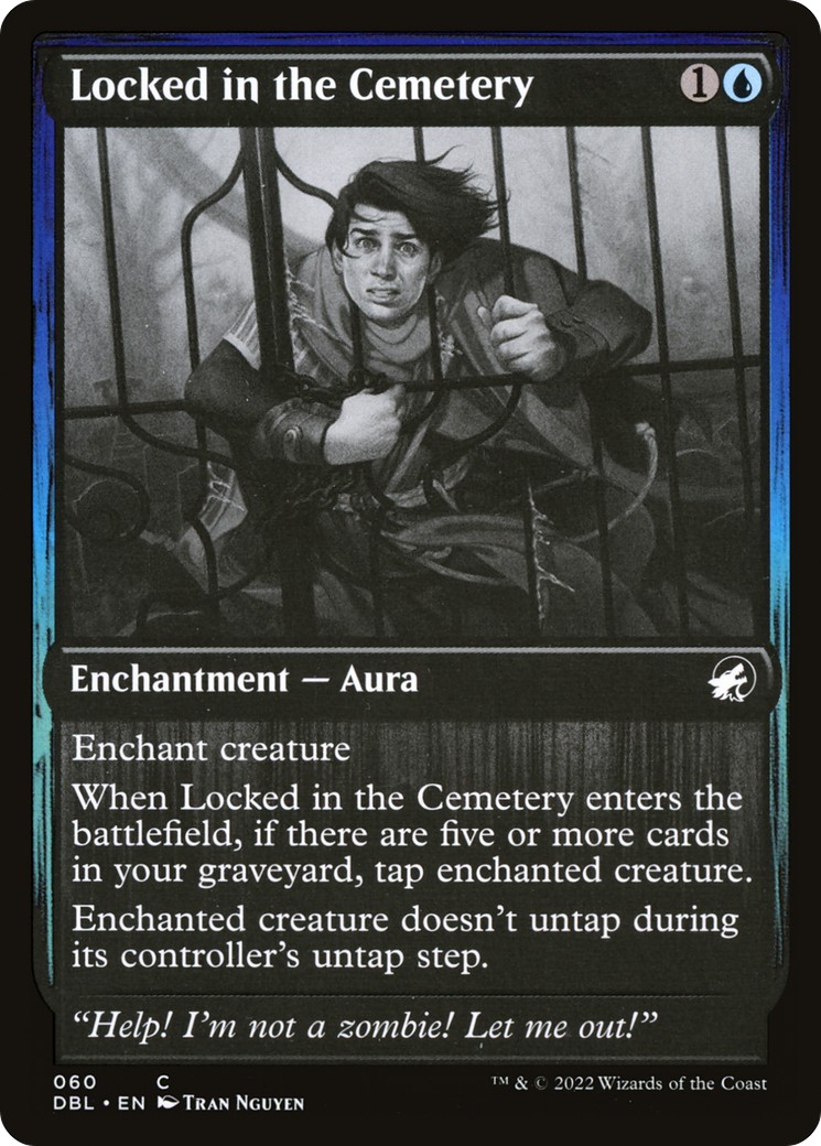 Locked in the Cemetery - Image 1