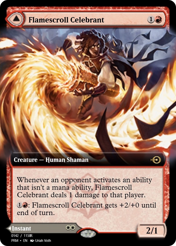 Flamescroll Celebrant // Revel in Silence - Image 1