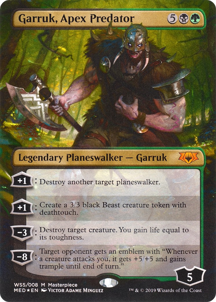 2019 Magic: The Gathering Mythic Edition 2019 Magic: The Gathering Mythic Edition #WS5 trading card