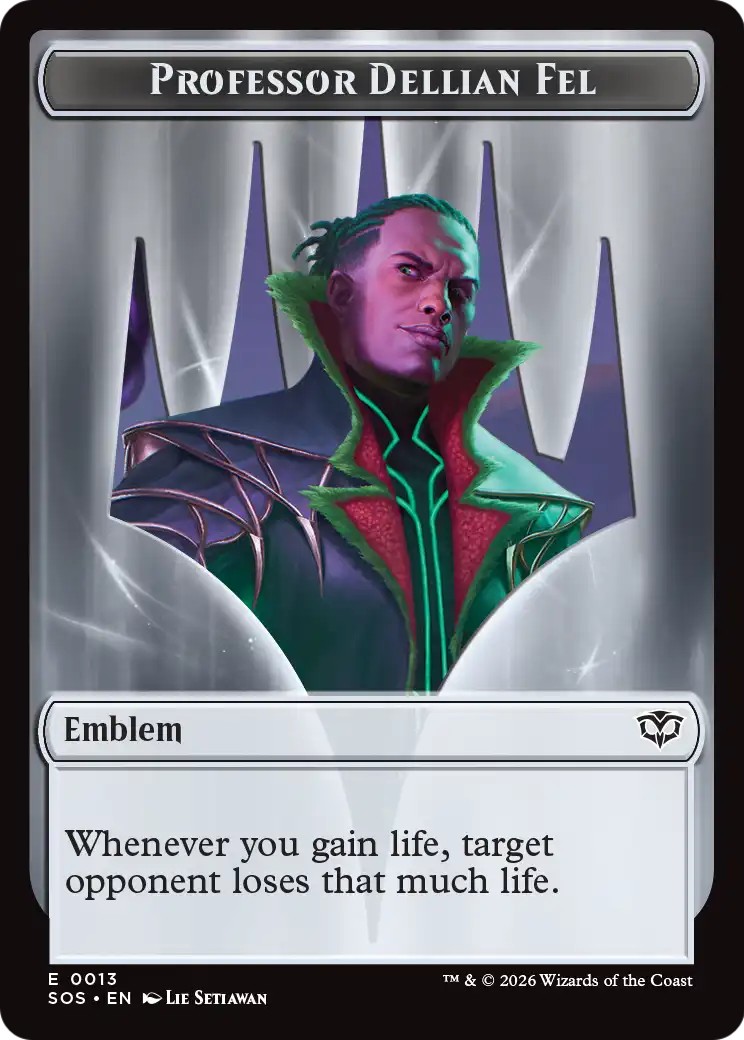 Professor Dellian Fel Emblem - Image 1