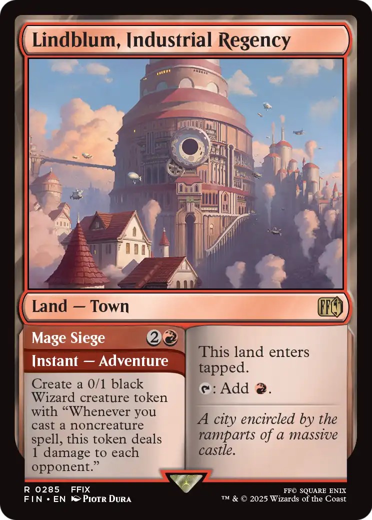 Lindblum, Industrial Regency // Mage Siege - Image 1