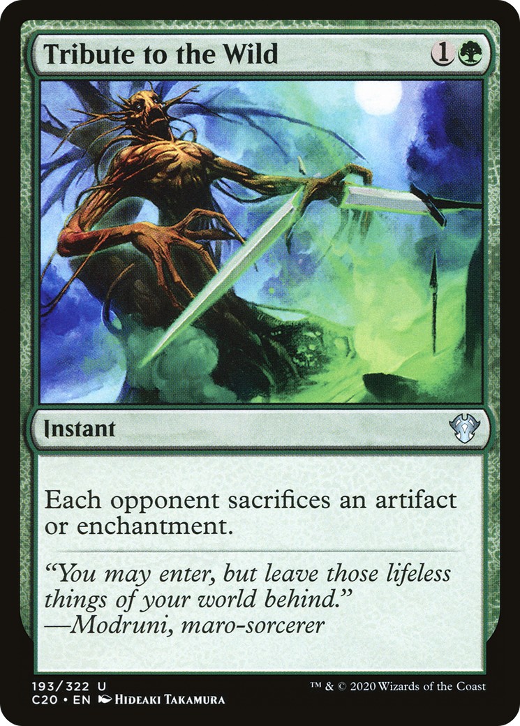2020 Magic: The Gathering Commander 2020 Magic: The Gathering Commander #193 trading card