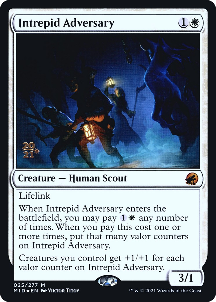 2021 Magic: The Gathering Innistrad: Midnight Hunt Promos 2021 Magic: The Gathering Innistrad: Midnight Hunt Promos #25s trad