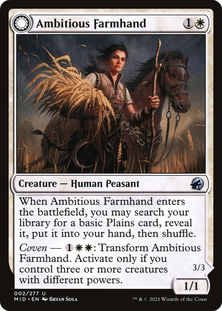 Ambitious Farmhand // Seasoned Cathar - Image 1