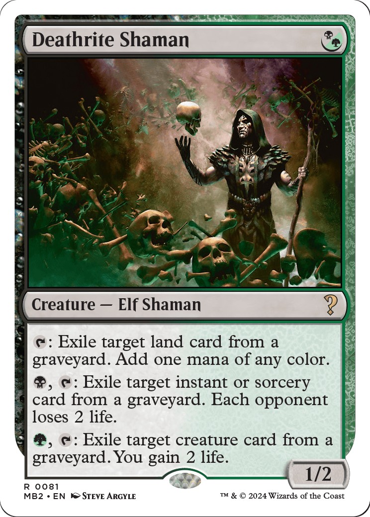 2024 Magic: The Gathering Mystery Booster 2 2024 Magic: The Gathering Mystery Booster 2 #81 trading card