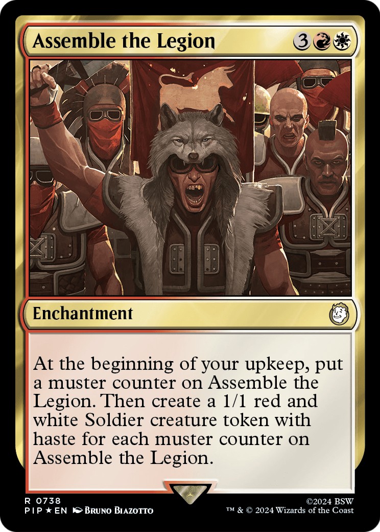 2024 Magic: The Gathering Fallout 2024 Magic: The Gathering Fallout #738 trading card