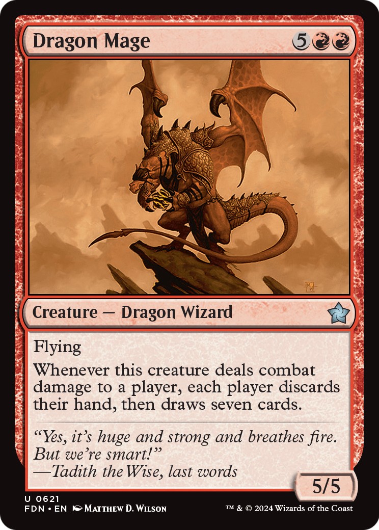 2024 Magic: The Gathering Foundations 2024 Magic: The Gathering Foundations #621 trading card