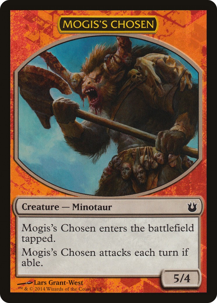 2014 Magic: The Gathering Battle the Horde Mogis's Chosen #3 trading card