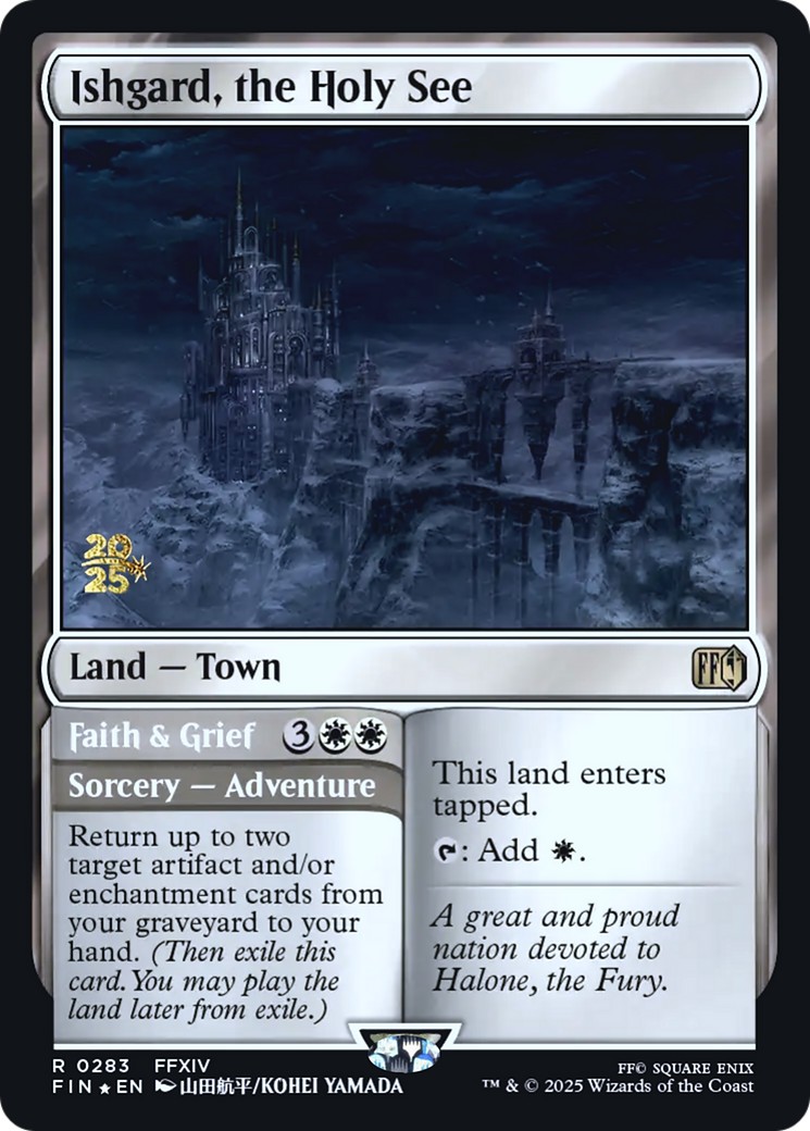 2025 Magic: The Gathering Final Fantasy Promos 2025 Magic: The Gathering Final Fantasy Promos #283s trading card