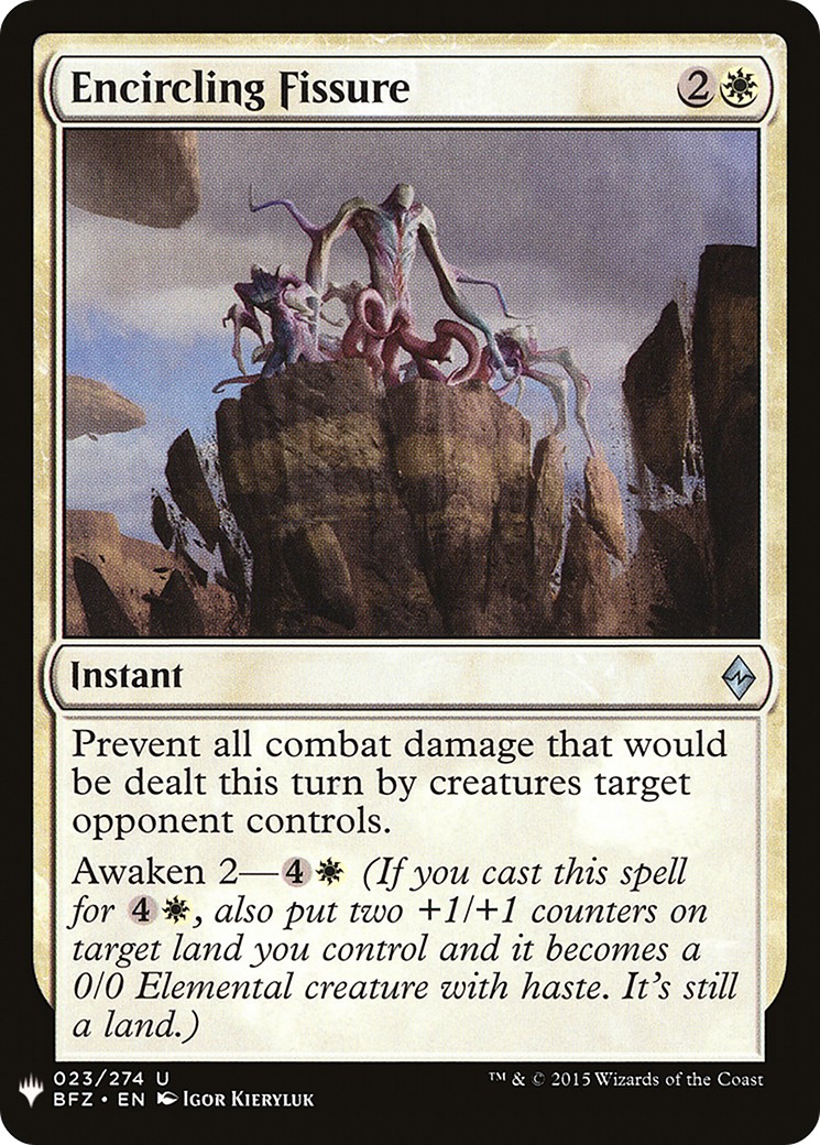 2019 Magic: The Gathering The List 2019 Magic: The Gathering The List #BFZ-23 trading card