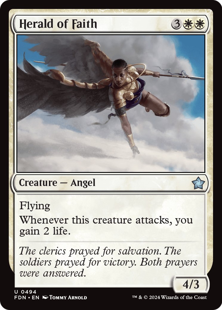 2024 Magic: The Gathering Foundations 2024 Magic: The Gathering Foundations #494 trading card