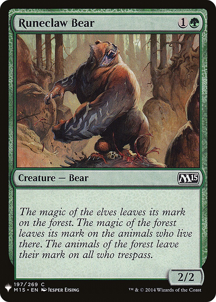 2019 Magic: The Gathering The List 2019 Magic: The Gathering The List #M15-197 trading card