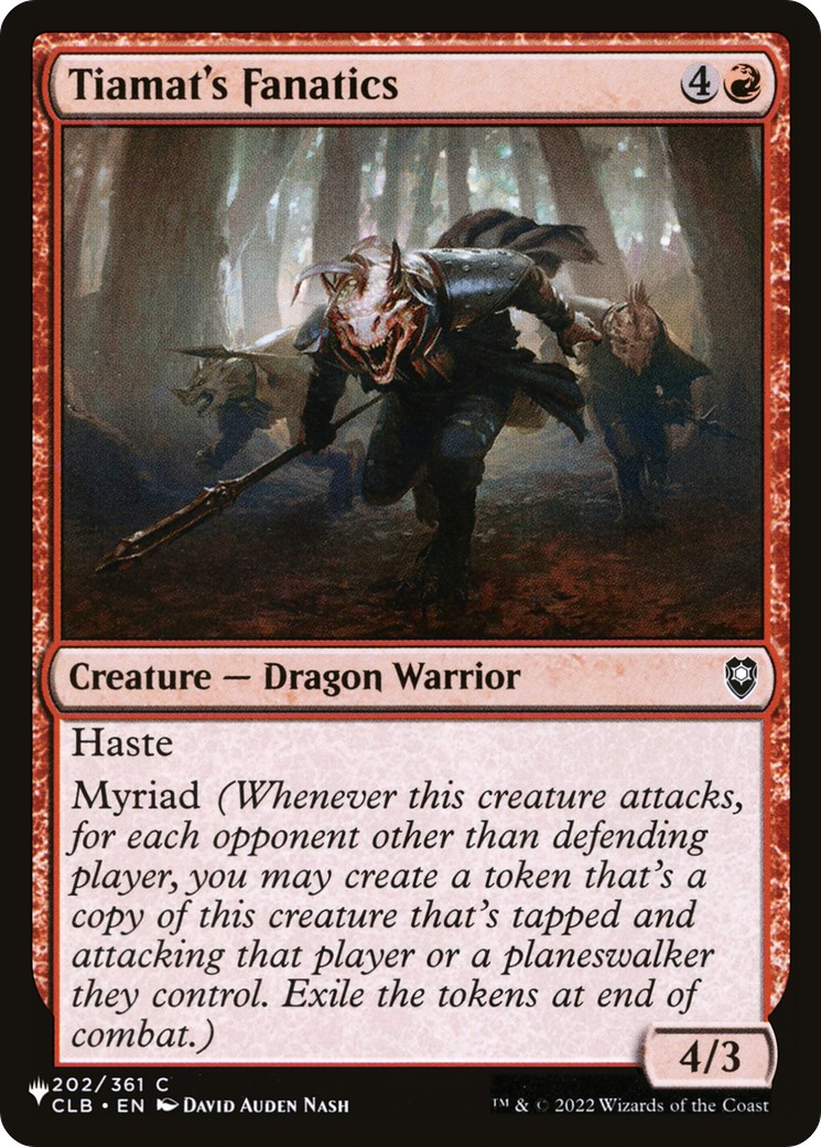 Tiamat's Fanatics - Image 1