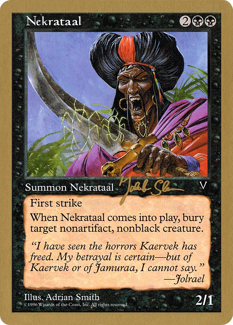 1997 Magic: The Gathering World Championship Decks 1997 Magic: The Gathering World Championship Decks #js66 trading card