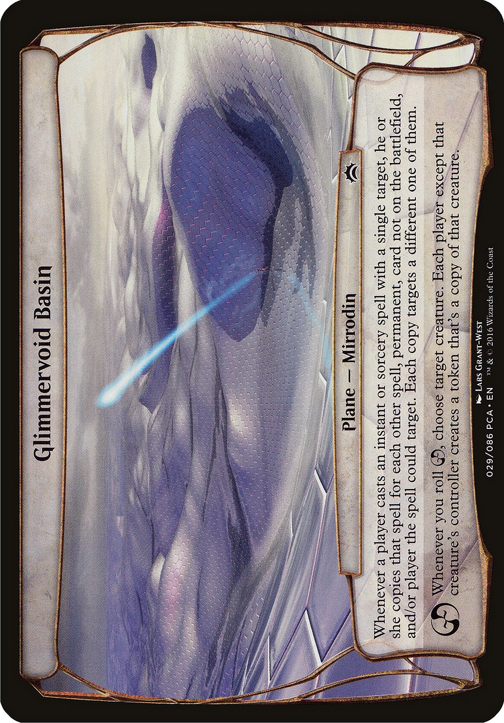2016 Magic: The Gathering Planechase Anthology Planes 2016 Magic: The Gathering Planechase Anthology Planes #29 trading card