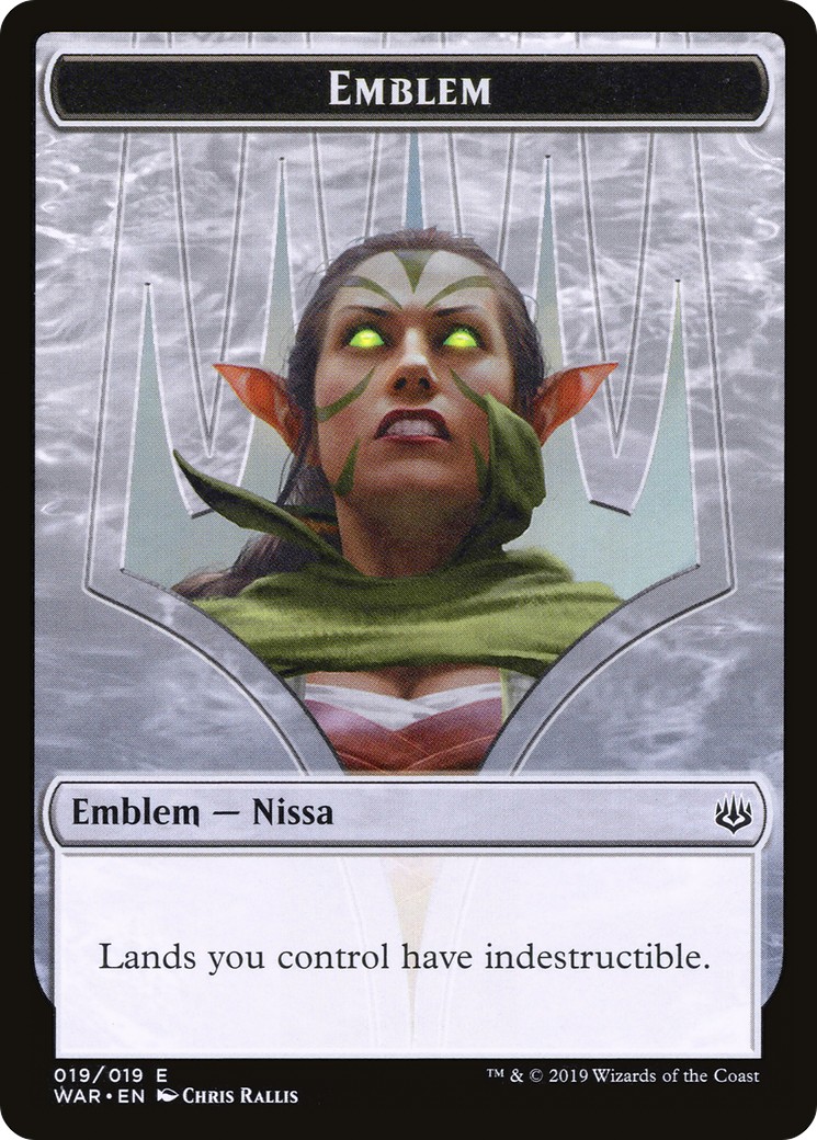 Nissa, Who Shakes the World Emblem - Image 1
