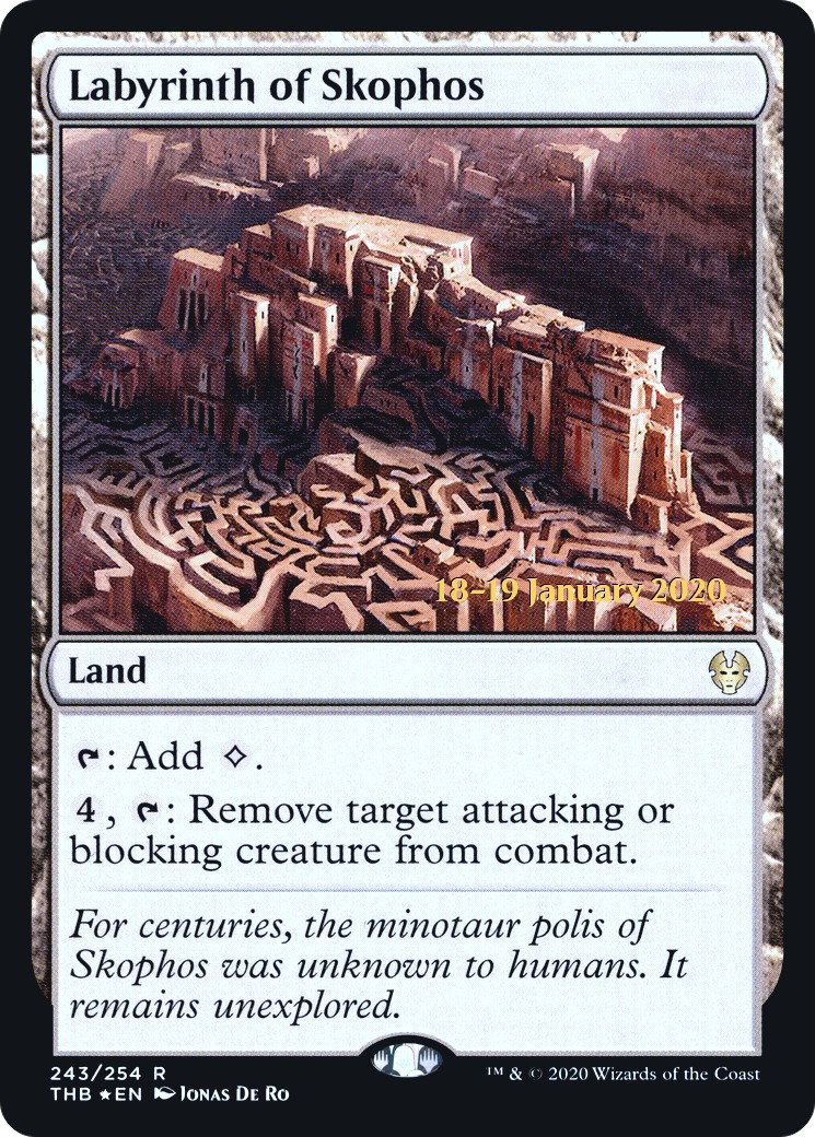 2020 Magic: The Gathering Theros Beyond Death Promos 2020 Magic: The Gathering Theros Beyond Death Promos #243s trading card