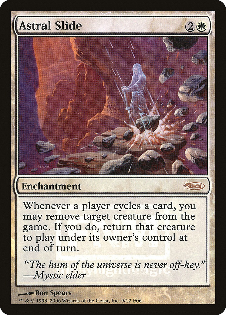 2006 Magic: The Gathering Friday Night Magic Astral Slide #9 trading card