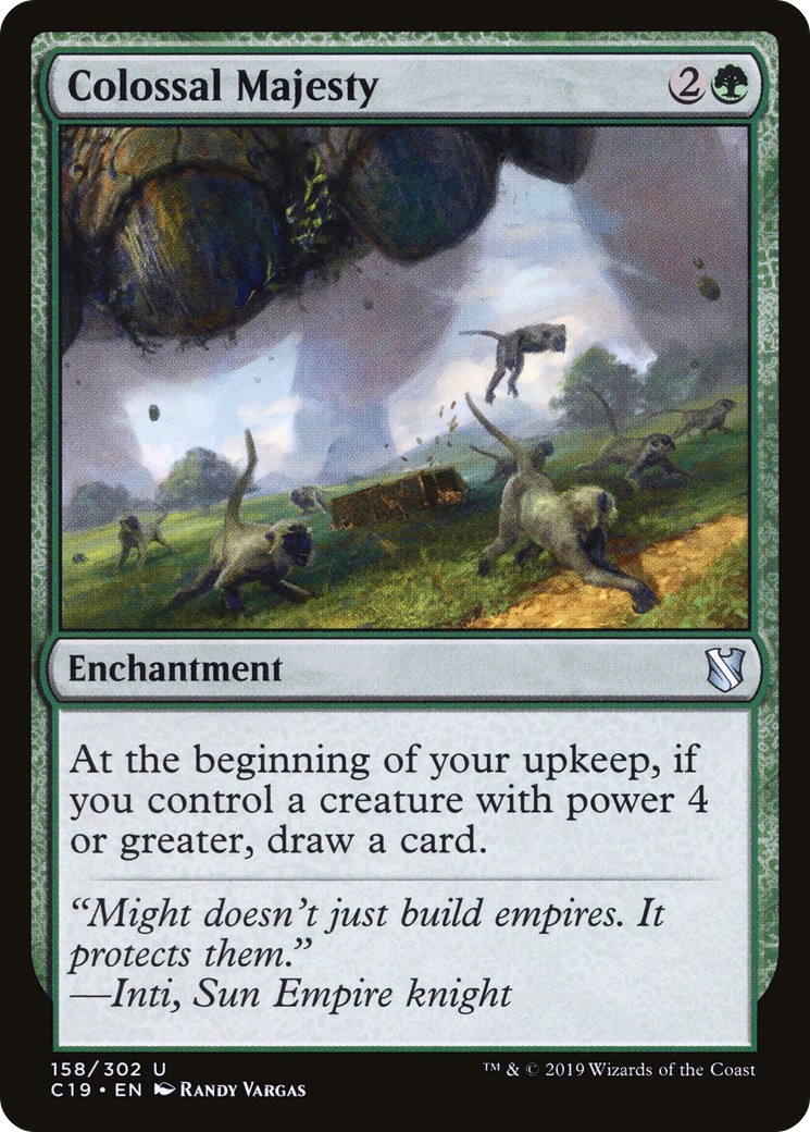 2019 Magic: The Gathering Commander 2019 Magic: The Gathering Commander #158 trading card
