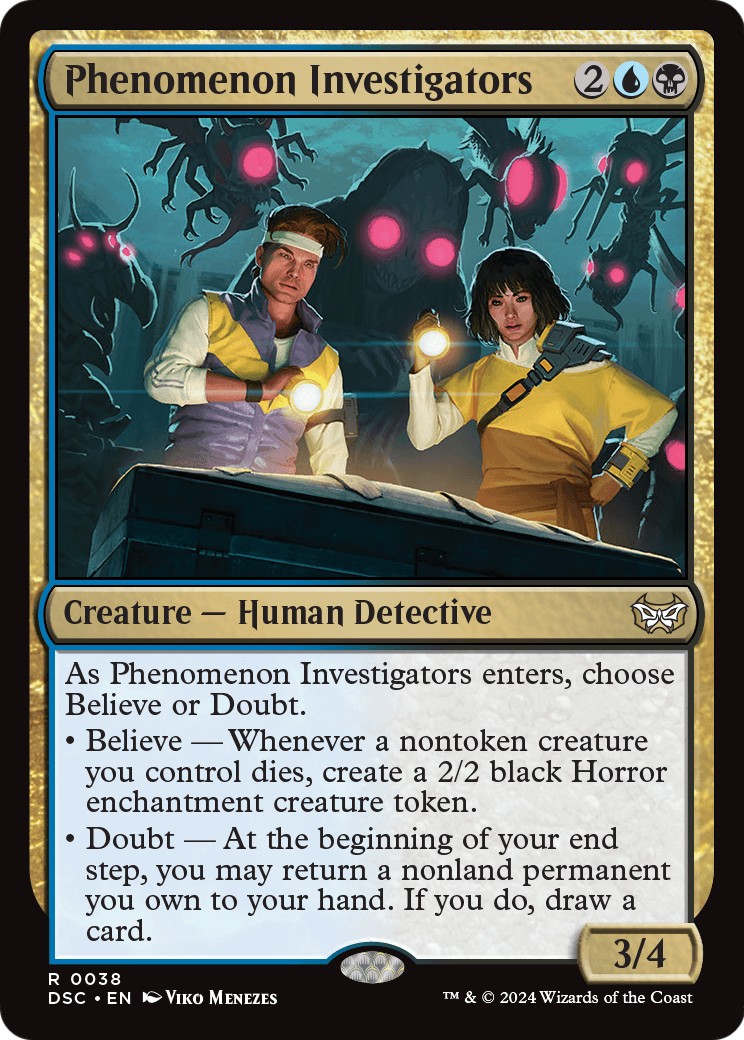 2024 Magic: The Gathering Duskmourn: House of Horror 2024 Magic: The Gathering Duskmourn: House of Horror #38 trading card