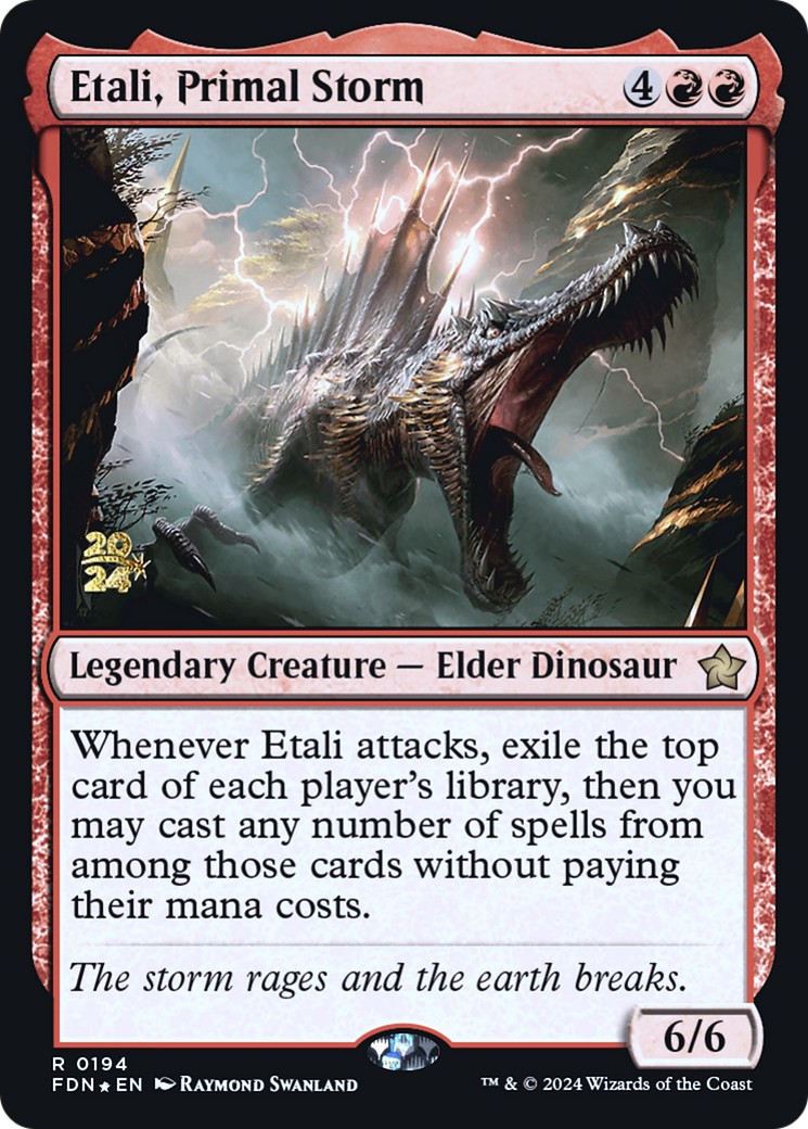 2024 Magic: The Gathering Foundations Promos 2024 Magic: The Gathering Foundations Promos #194s trading card