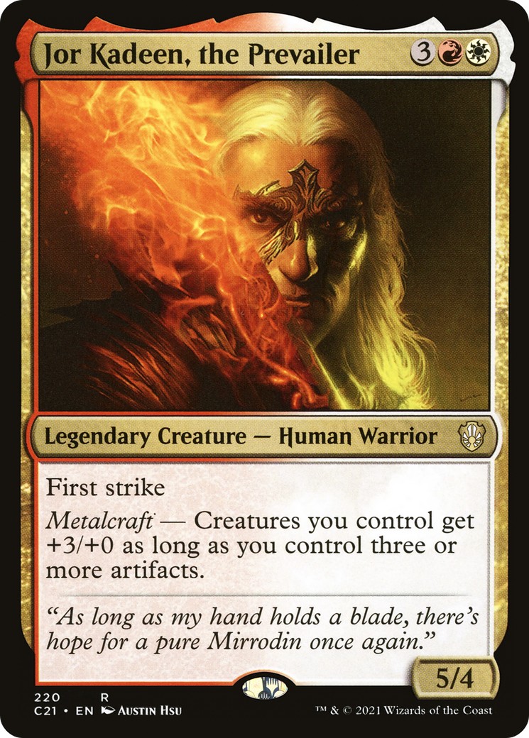 2021 Magic: The Gathering Commander 2021 Magic: The Gathering Commander #220 trading card